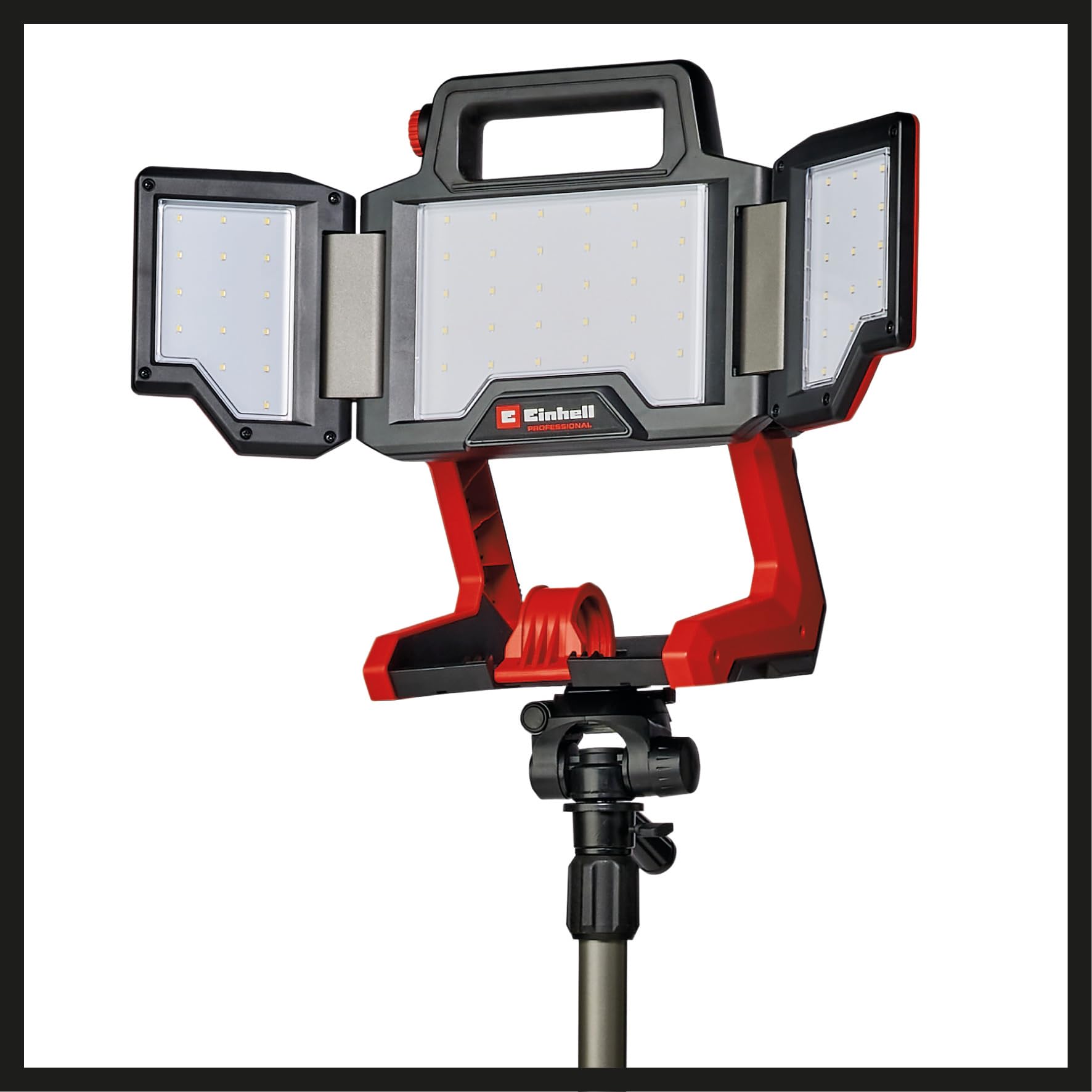 Einhell Original Trípode 85 a 170 cm | para la lámpara con batería TP-CL 18/3000 Li-Solo | trabajo 85-170 cm | transporte 70 cm | Rosca de trípode de 5/8"