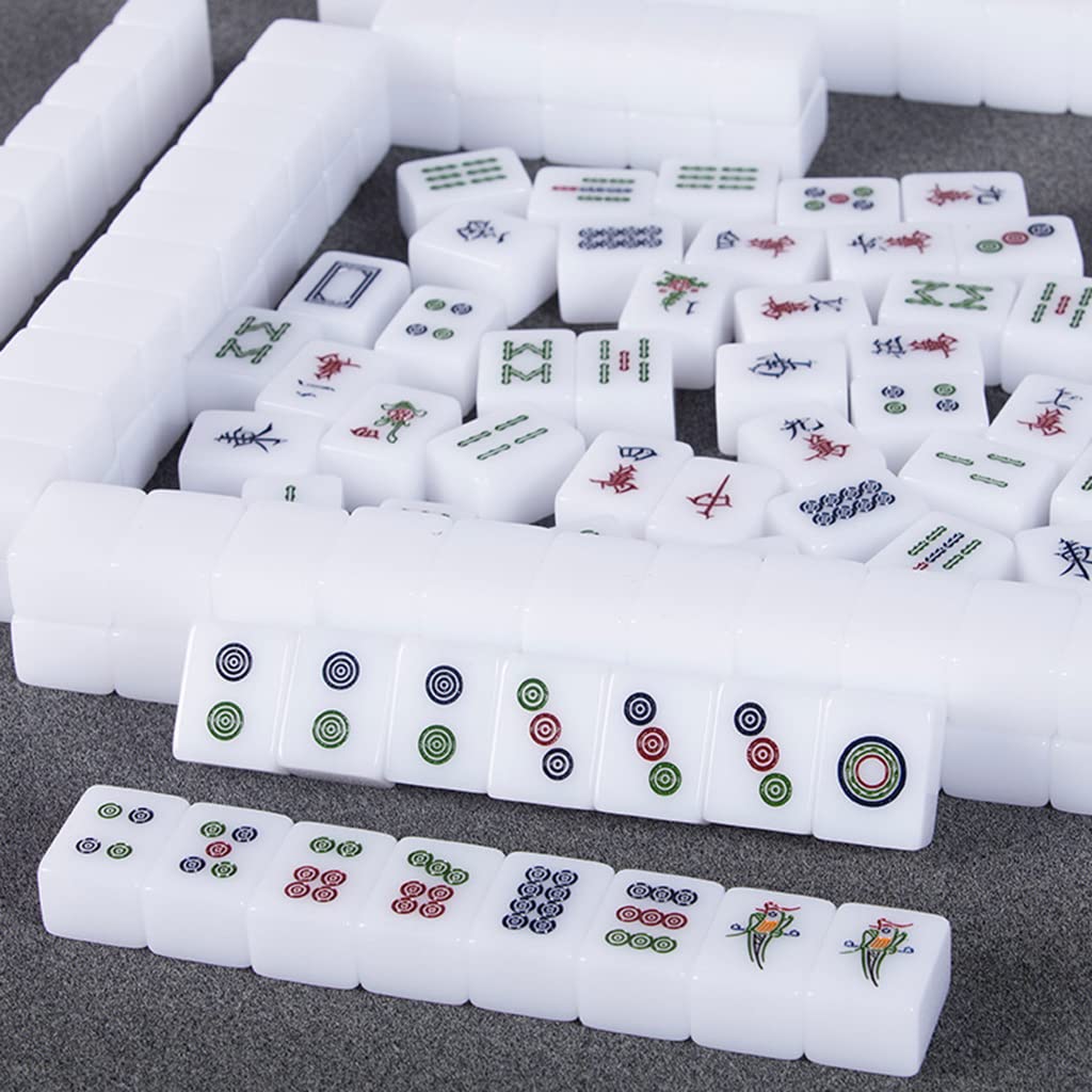 Set Mahjong cinese in acrilico