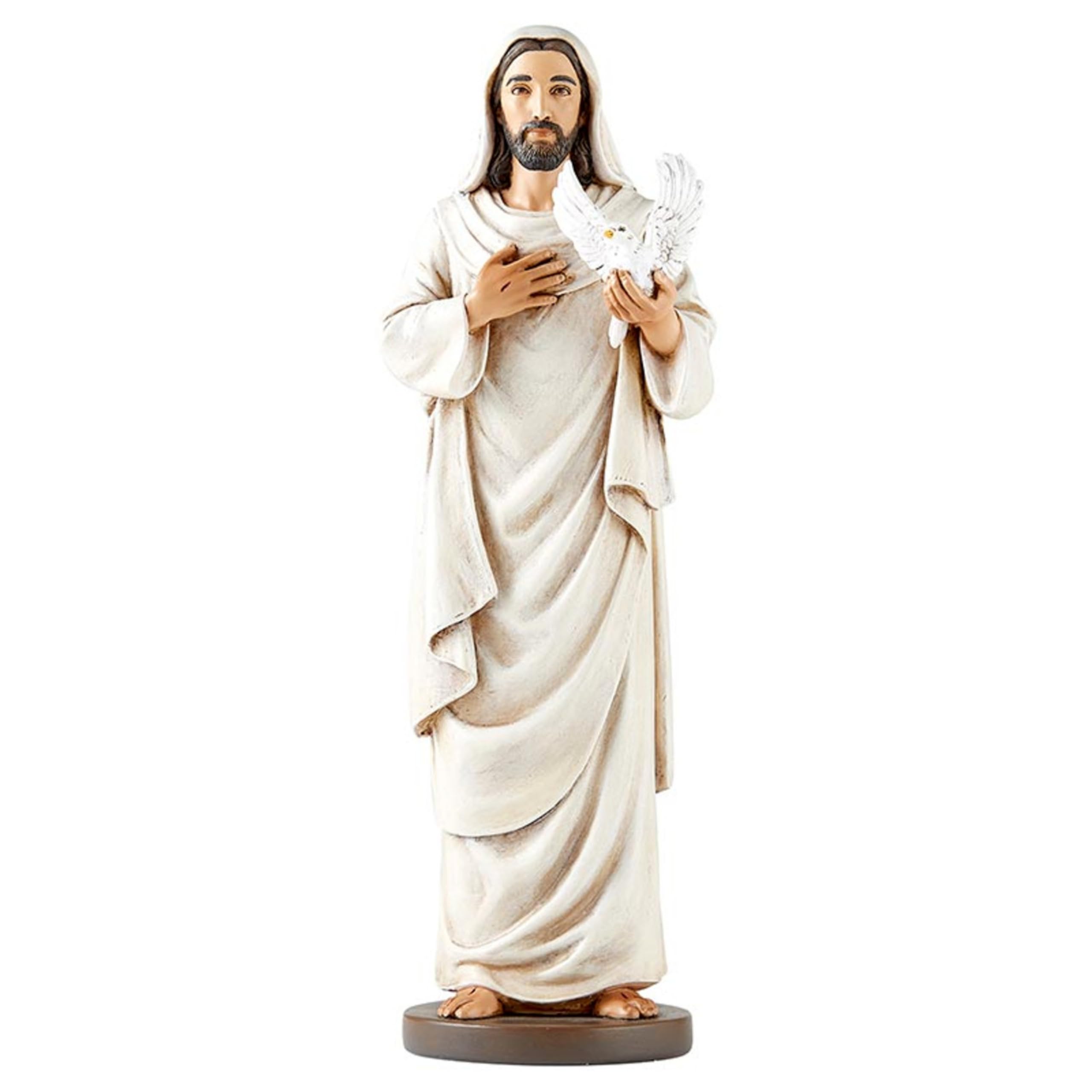 Creative Brands J0115 Receive The Holy Spirit Toscana Heykeli, 22,6 cm Yükseklik, Reçine
