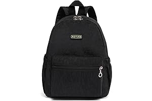 AOTIAN Mini Lightweight Canvas Backpack Purse for Women