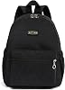 AOTIAN Mini Lightweight 11.8 Inch Backpack Durable Travel Hiking Women and Girls Small Daypack, 7 Liters Black
