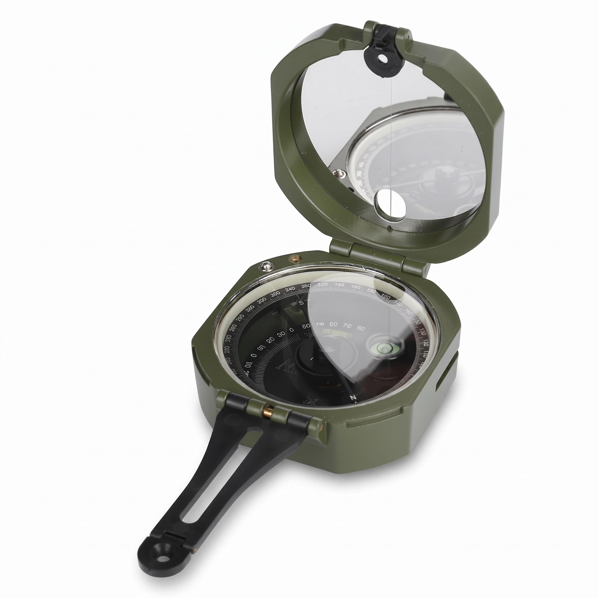 Bussola Resistente Alle Intemperie bussola professionale militare Bussola Geologica Regolatore della Declinazione Magnetica Resistente Allo Schiacciamento Sport Brújulas