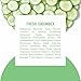 Schmidt's Aluminum-Free Vegan Deodorant Fresh Cucumber for Women and Men, with 24 Hour Odor Protection, Natural Ingredients, Cruelty-Free, 2.65 oz