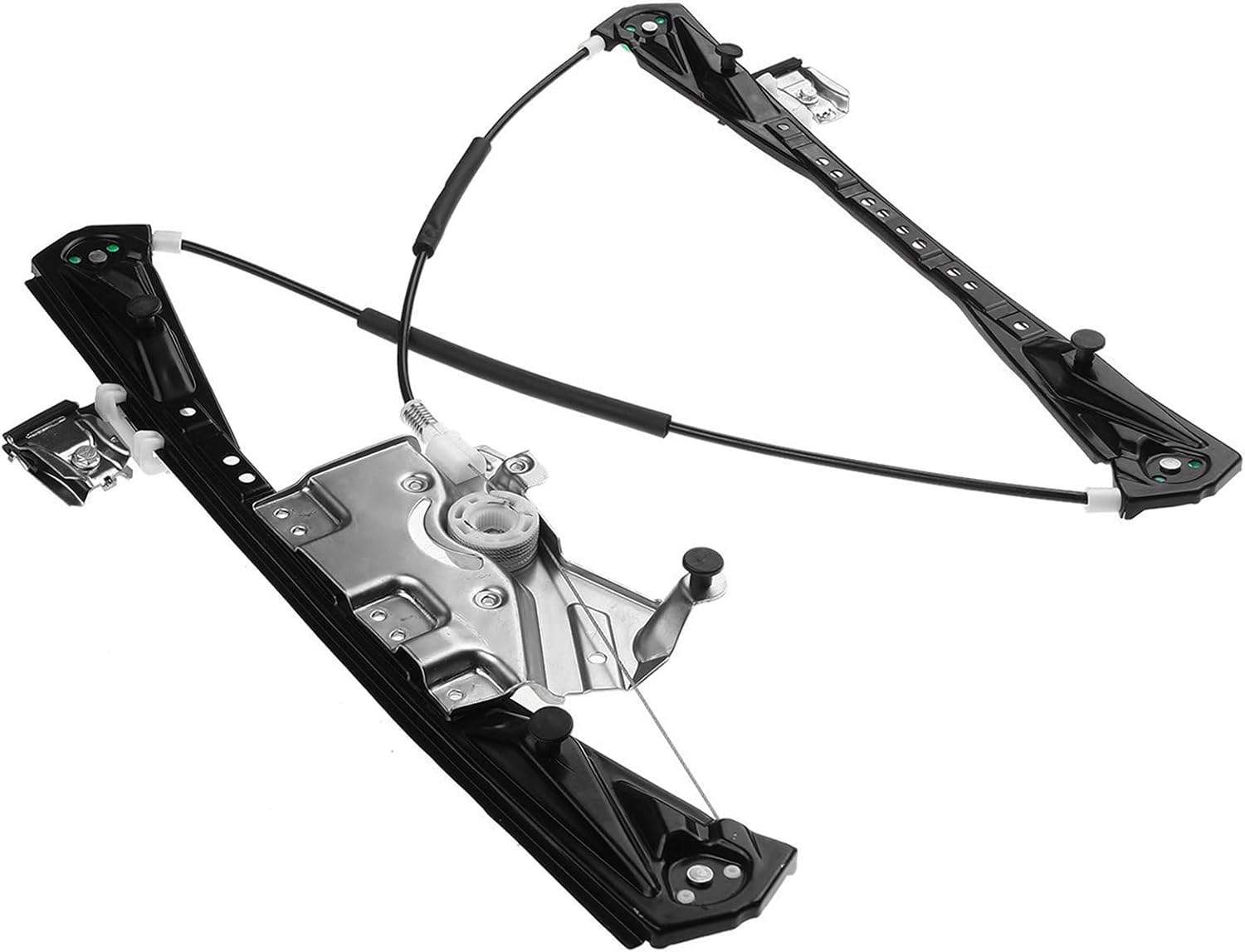 A-Premium Electric Power Window Regulator Without Motor Compatible with Lincoln LS 2003-2006 Sedan Front Right Passenger Side