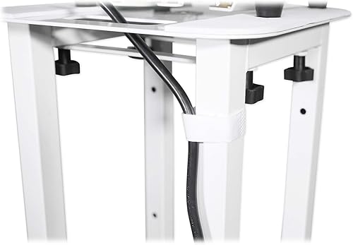 Miniatura 4 de (2) Rockville RTP32W Totem - Soporte de luz de cabeza móvil + Scrims negro+blanco+bolsas de transporte para luces American DJ Vizi Beam RXONE