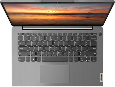 Lenovo IdeaPad 3 Laptop, 14 FHD Display, Intel Core i5-1135G7, 20GB RAM, 512GB SSD, Webcam, Fingerprint Reader, SD Card Reader, HDMI, Wi-Fi 6, Windows 11 Home, Grey