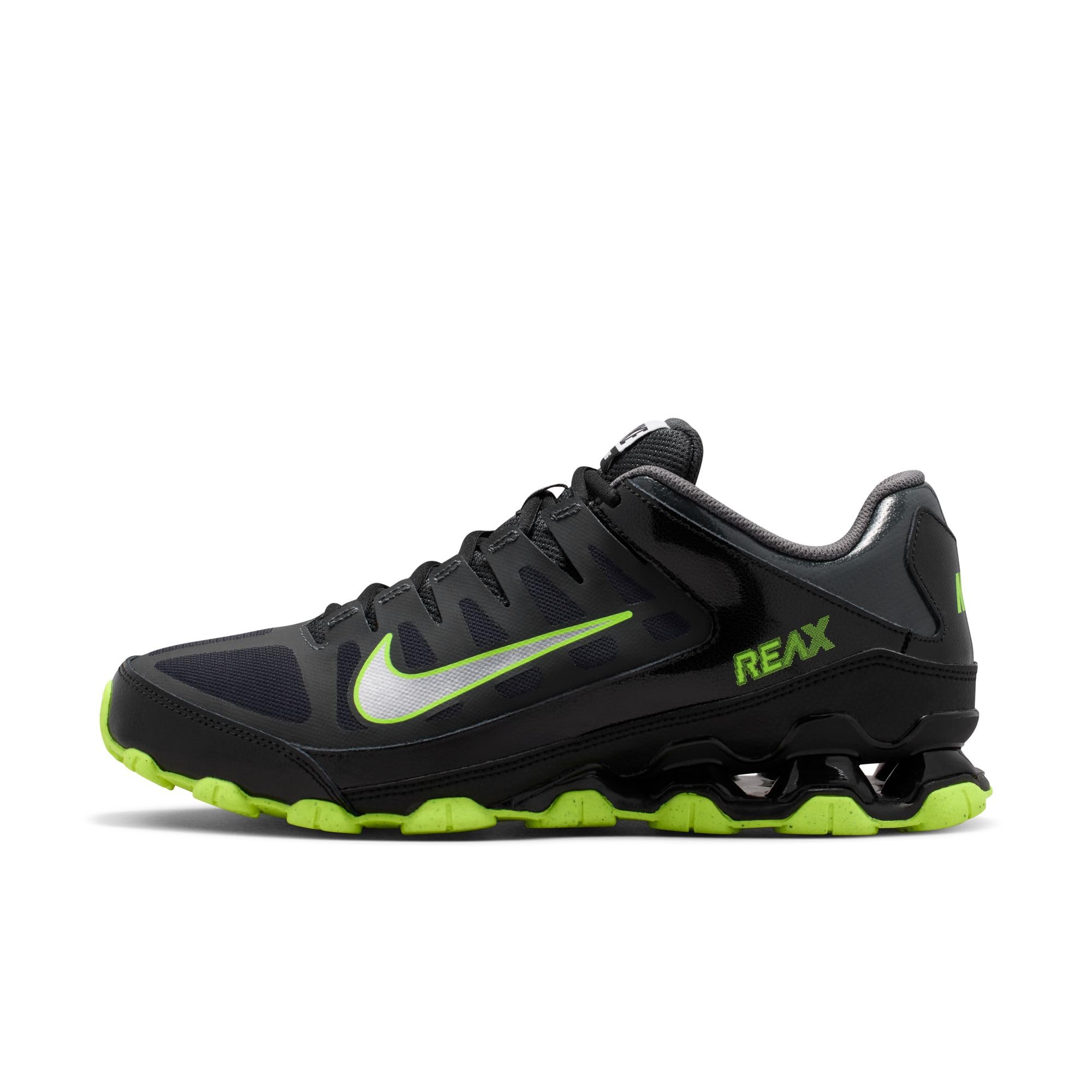 Nike Nike Reax 8 Tr Mesh, Men's Fitness Shoes, Multicolour (Black/Metallic Silver/Anthracite 022), 7 UK (41 EU)