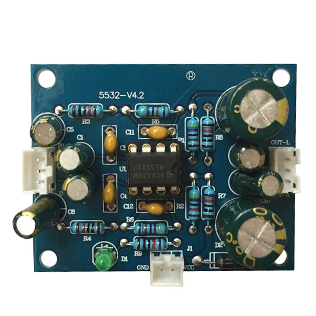 5532 Digital Power Preamplifier Board High-Fidelity Low-Noise OP Amp Board 12V-35V-Consumer Electronics - TV Video & Home Audio - TV Video & Audio Parts - Amplifier Parts & Components-image-29