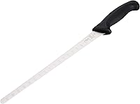 Vista 14 de Mercer Culinary M23880 Millennia Black Handle - Cuchillo para pan con mango negro, borde ondulado curvo de 10 pulgadas