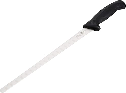 Miniatura 35 de Mercer Culinary - Millennia - M23880 - Cuchillo para pan, con mango negro y borde ondulado curvo, 10 pulgadas