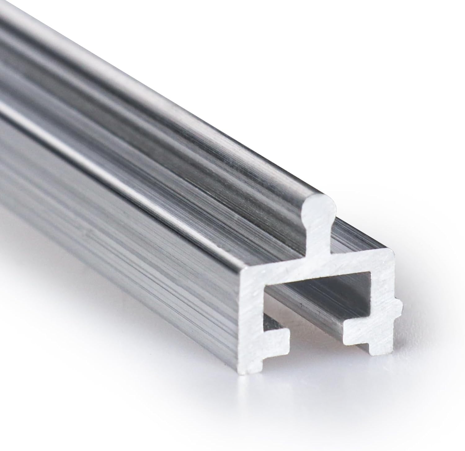 Aluminium Sliding Screen Door Track, Screen Door Track Repair,Sliding Door Track Replacement,Sliding Door Bottom Track, Terrace Screen Door Guide- Silvery Aluminium Alloy (75 Inch)