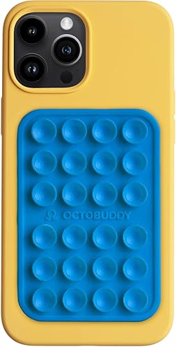 Miniatura 1 de OCTOBUDDY  Funda de silicona con succión para teléfono  Compatible con funda para teléfono celular (iPhone y Android, soporte para accesorios