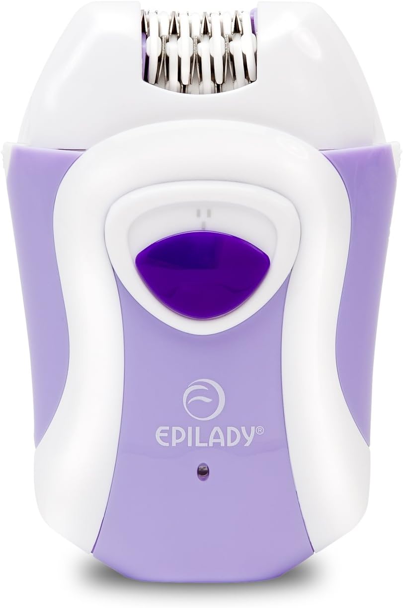 Epilady EP-920-21 Cosmos Rechargeable Hair Removal System, Epilator and Shaver Combo, Purple/White