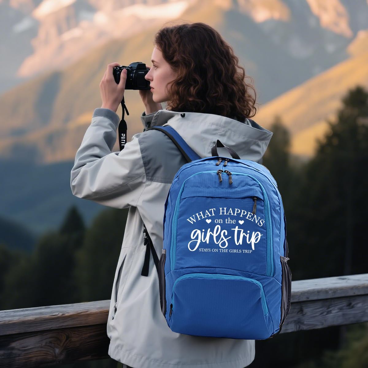 4Pcs 30L Hiking Backpack Lightweight Day Packs, Packable Backpack for Women Men Travel Camping Vacation