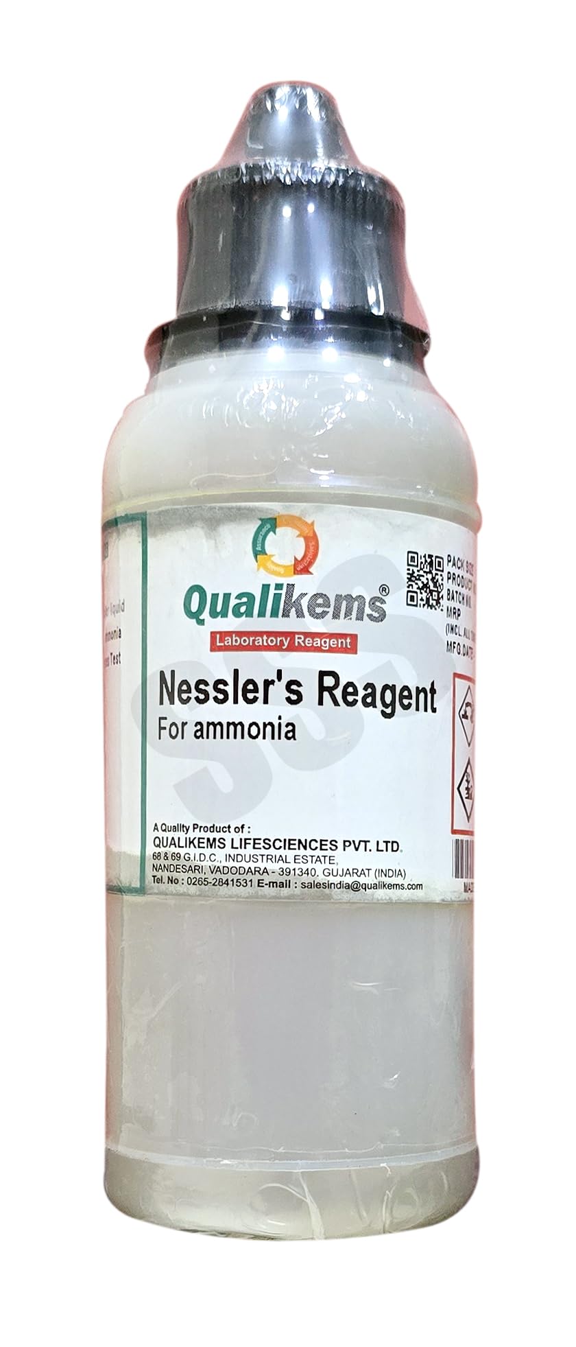 Nessler s Reagent For Ammonia 125ml (QUALIKEMS) (B0CZF21CHZ) Amazon Price History, Amazon Price Tracker
