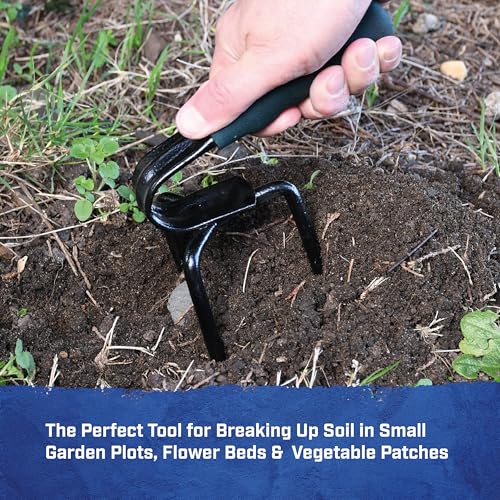 Cultivador Mini de 3 Púas Faithfull para Jardín miniatura 4