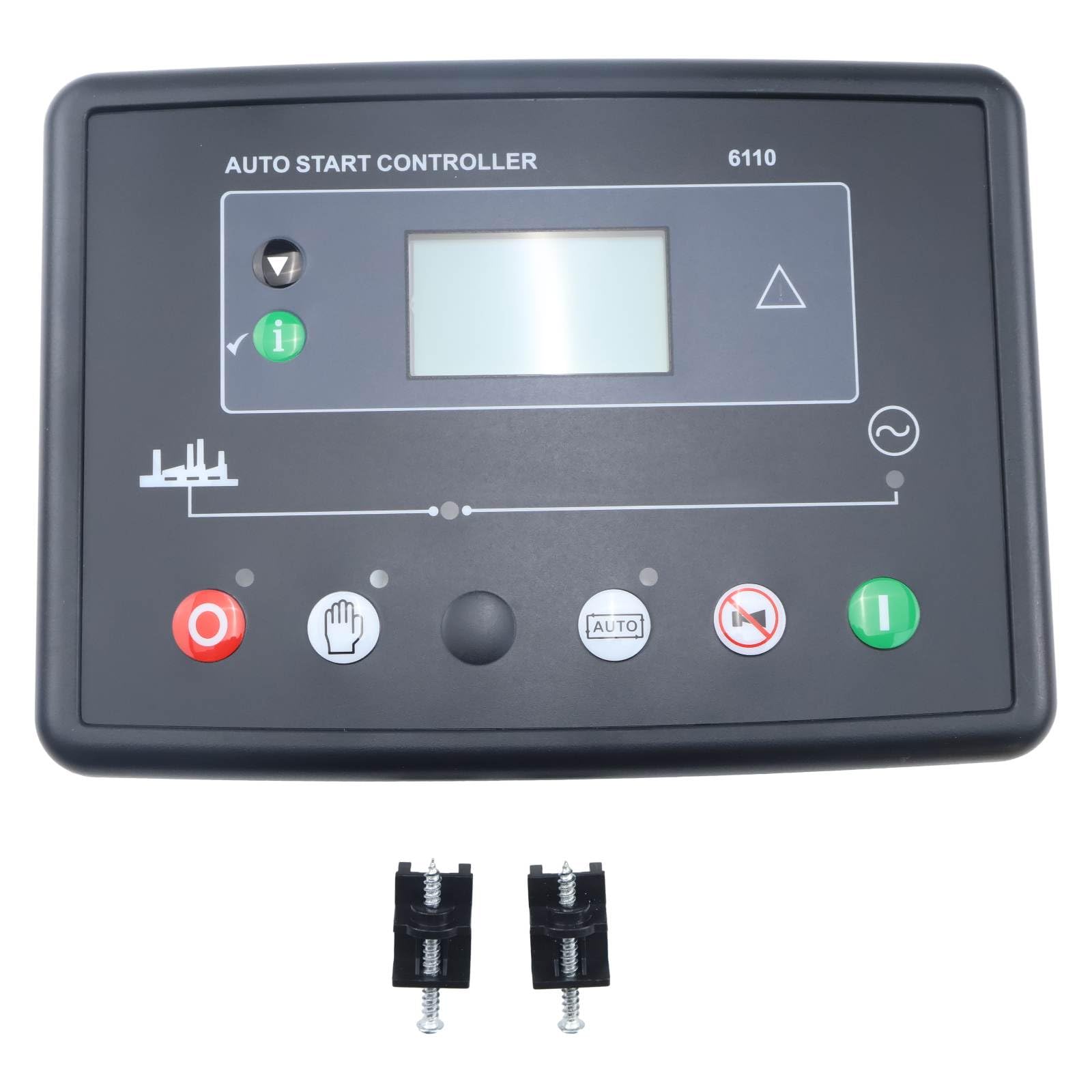 Auto Controller DSE6110 MKII with Backlit LCD 3‑Phase Monitoring Compatible with Deep Sea DSE6110 6110 Electronic Diesel Generator Controller Control Module Panel-picture-16