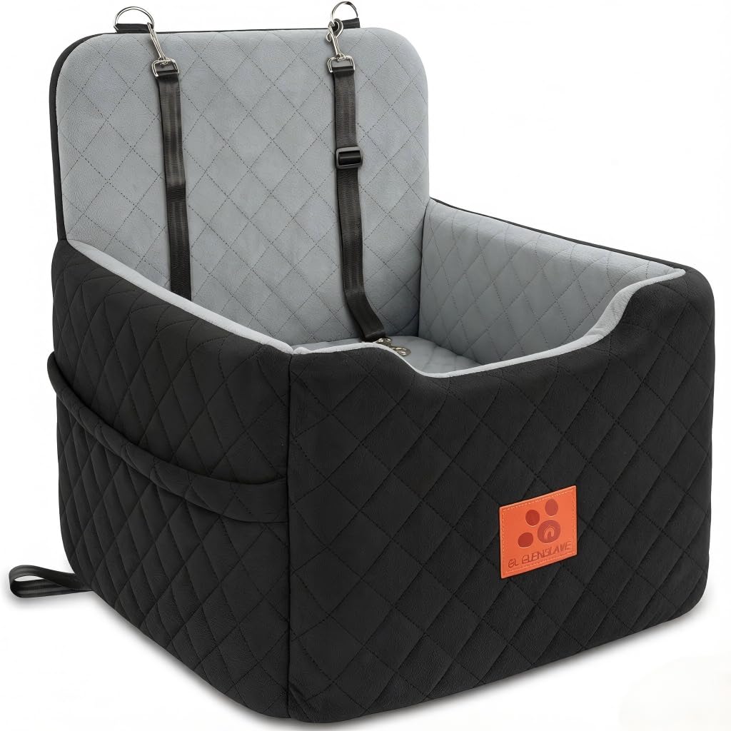 GL GLENSLAVE Dog Car Seat for Small/Medium Dogs
