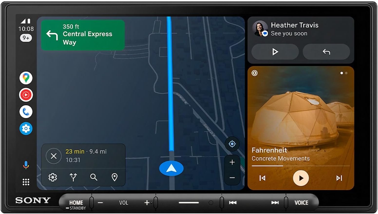 Sony XAV-AX4050 Wireless Apple CarPlay Bluetooth DAB Android Auto Car Stereo