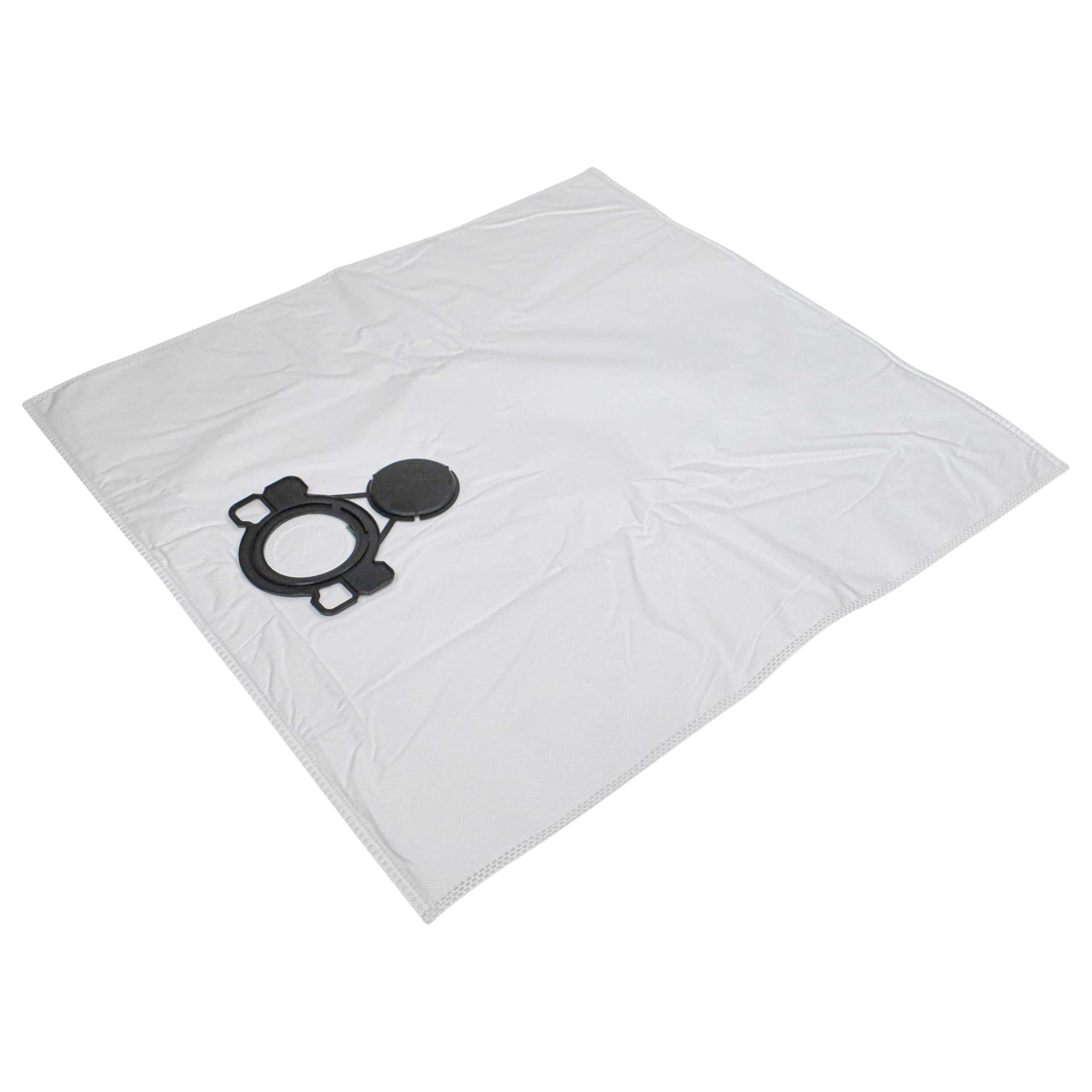vhbw 50 x worek do odkurzacza kompatybilny z odkurzaczem Nilfisk Attix 50-01 PC, 5, 40-21 PC Inox, 40/50, 40-01 PC INOX EU – 36 cm x 26 cm, biały