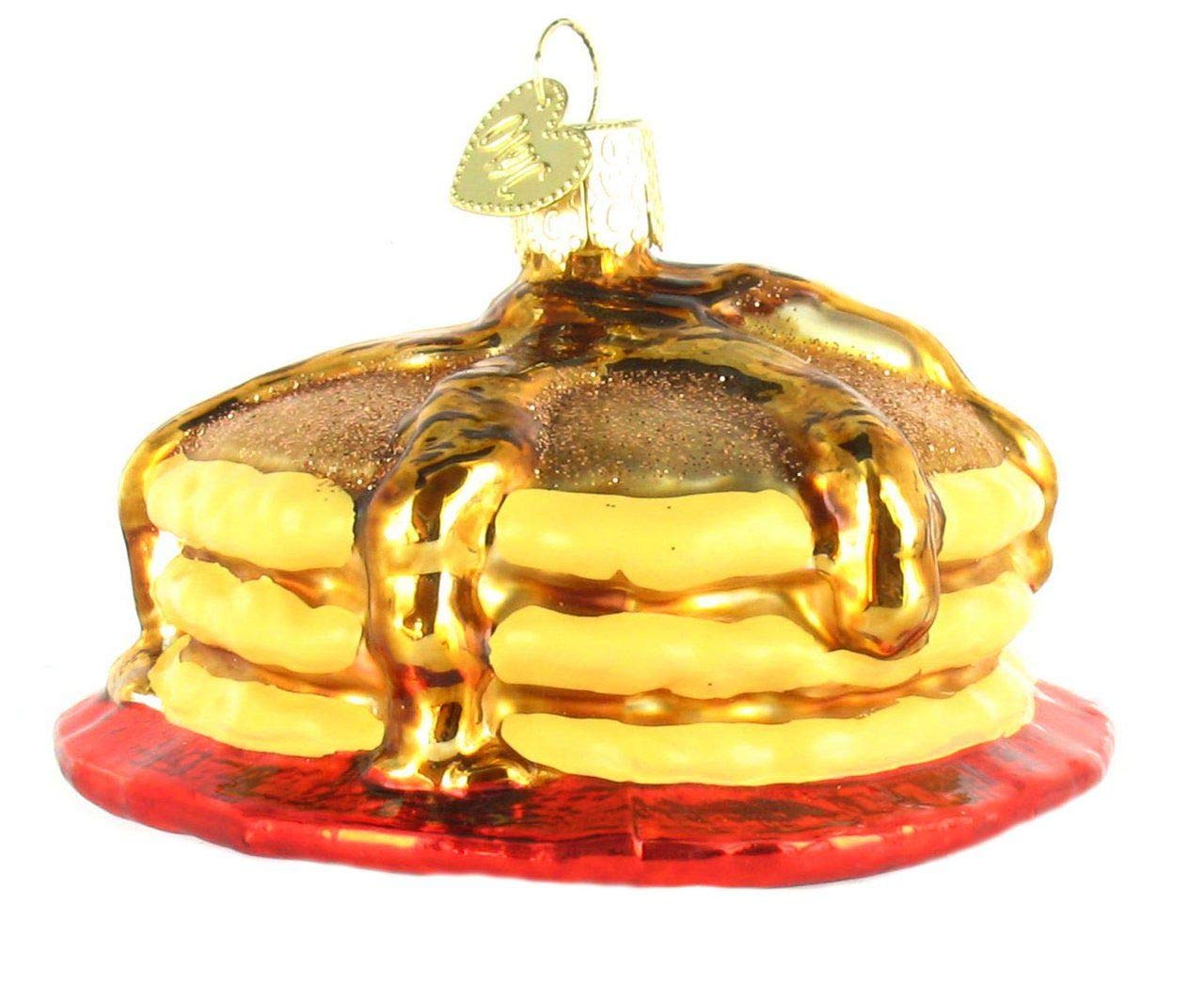 Old World Christmas Ornaments: Short Stack Glass Blown Ornaments for Christmas Tree (32168)