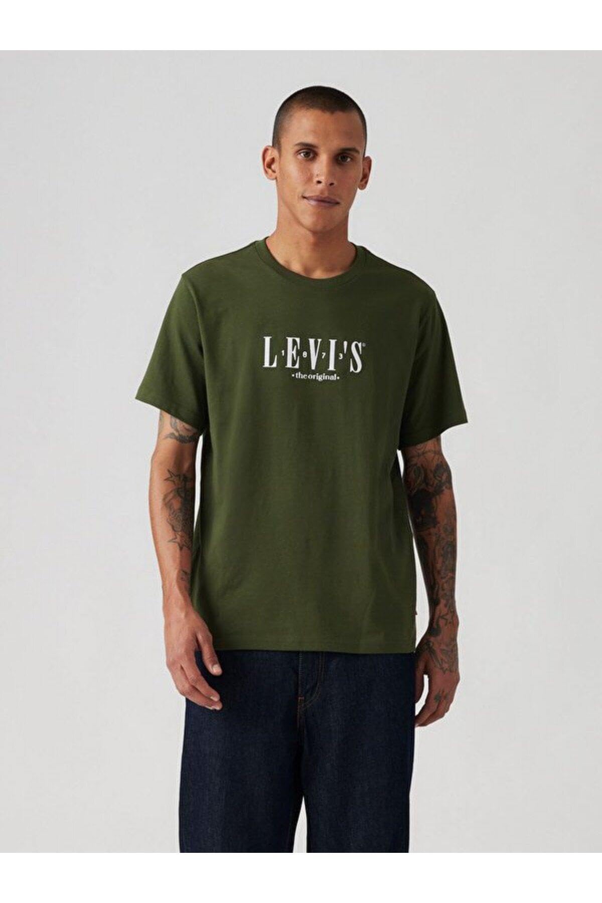 Relaxed Fit Graphic Tee Erkek Tişört