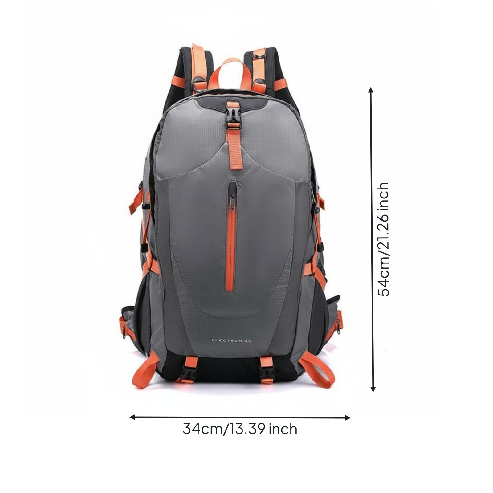 harayaa Wanderrucksack Trekkingrucksack Outdoor Rucksack Sportrucksack mit Wasserdichtem Material Rückenunterstützung Atmungsaktivem Polster Leichtem Gewicht