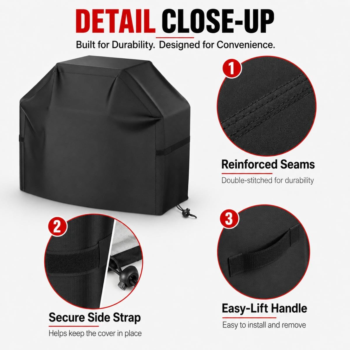 Funda Barbacoa Impermeable para Campingaz 3 Series Classic LS Plus | Cubierta para Barbacoa Gas Resistente Intemperie Funda Protectora Polvo Cubierta BBQ Anti Viento Nieve Sol Humedad Exterior