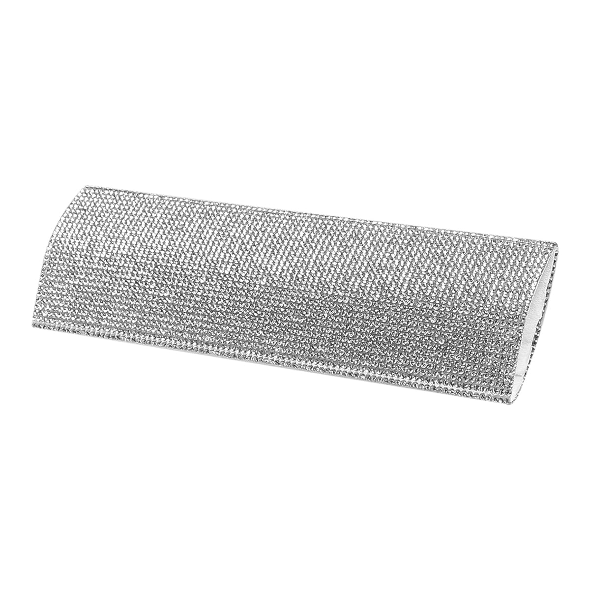 Housse de Poignée en Cristal Argenté pour Microphone sans Fil Universel - Shine on Tour et Performance