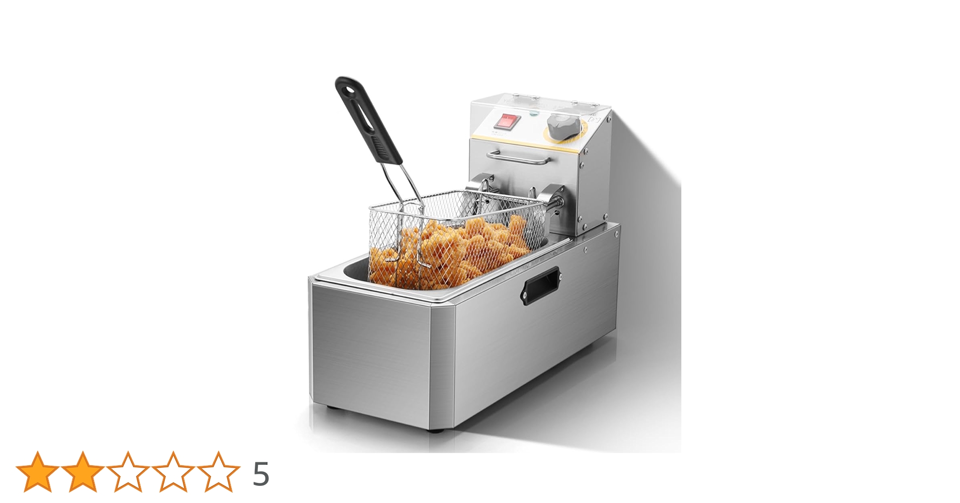 【新品未使用】電気フライヤー 卓上フライヤー 4L 業務用 家庭用 1500W Amazon.co.jp: 電気フライヤー 卓上フライヤー 4L 業務用/家庭用揚げ物