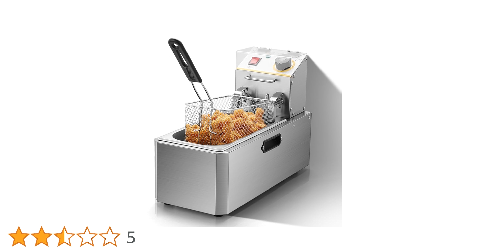 Amazon.co.jp: 電気フライヤー 卓上フライヤー 4L 業務用/家庭用