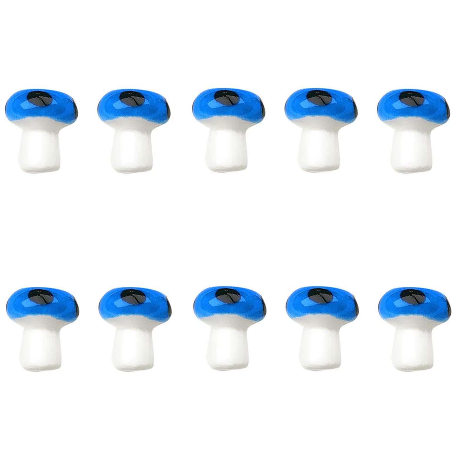 Tsophreniq Ceramic Craft Beads in Blue Color for Kids Jewelry Making and Art Projects Blue Ceramic Beads