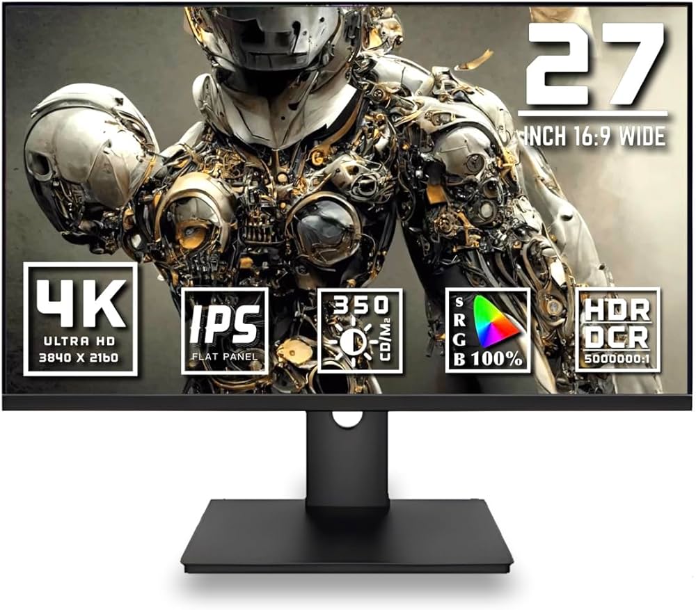 Amazon.co.jp: 4K モニター 27インチ ディスプレイ IPS パネル LED UHD