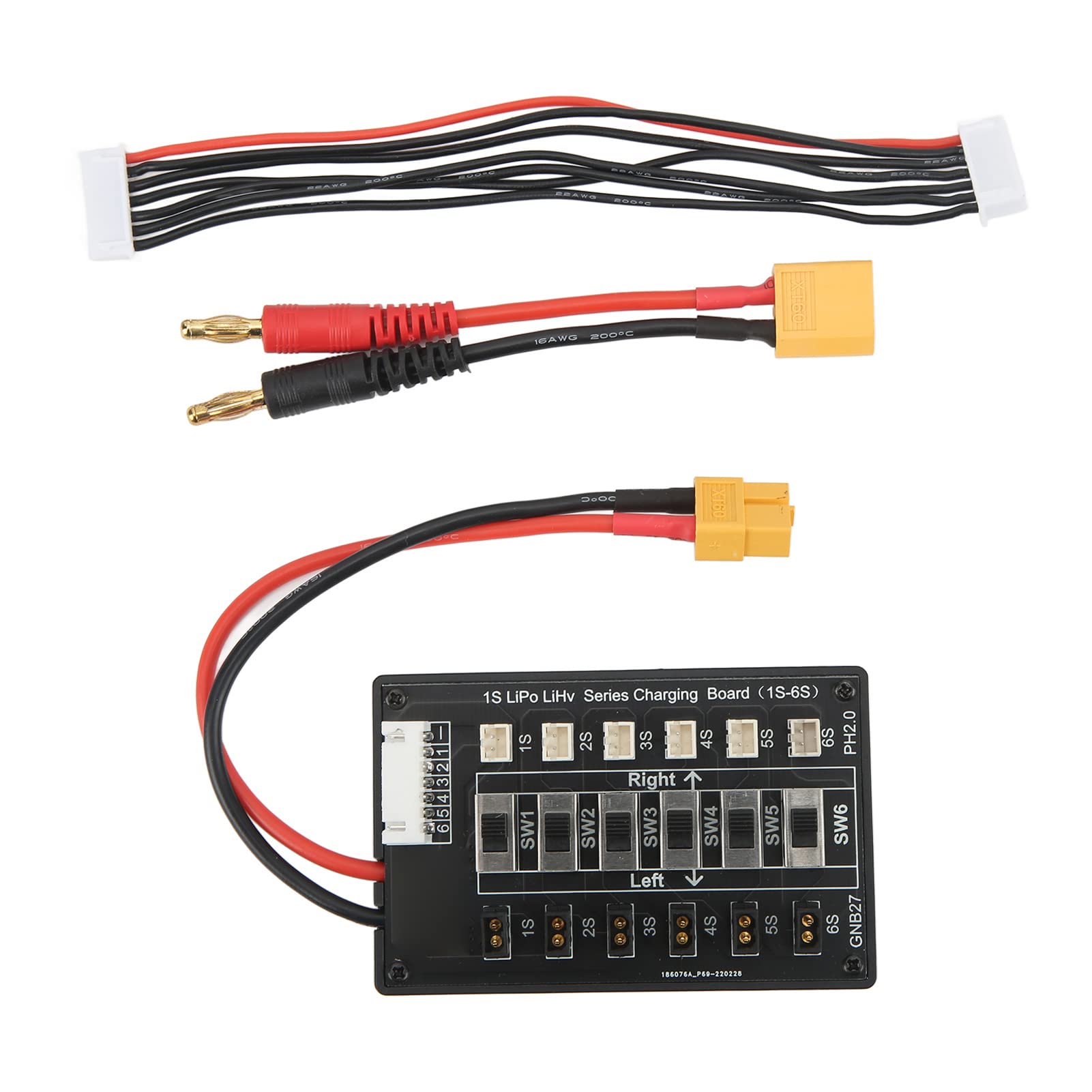 1S Battery Parallel Charging Board Battery Charger Module Lithium Battery Pack Series Charger Plate with XT60 Plug-image-22