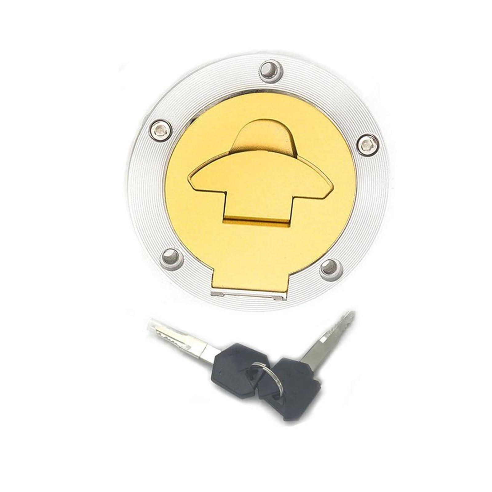 Tapa de depósito de combustible de aluminio para moto Ducati 1198S y Multistrada 5