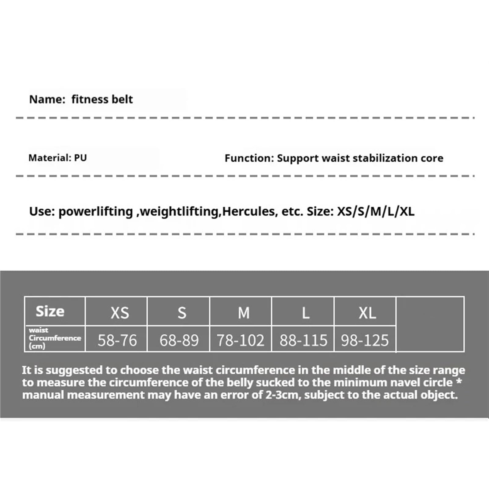 Ceinture de fitness for haltérophilie, soulevé terre, squats, ceinture lombaire, musculation, soutien du dos, entraînement sportif