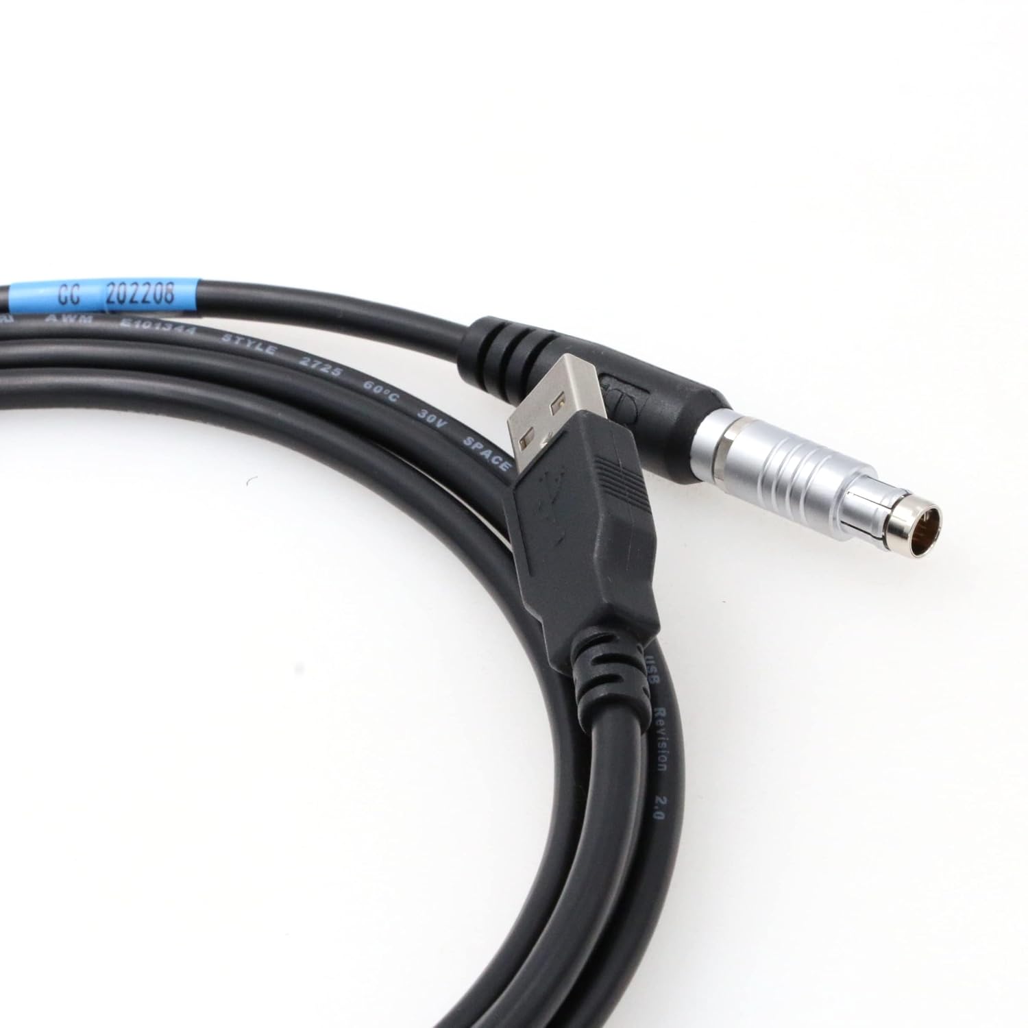 Eonvic Hiper Lite Plus/Lite+ Pro 5 Pin Male to USB Data Cable GPS Host to Computer for Top-con