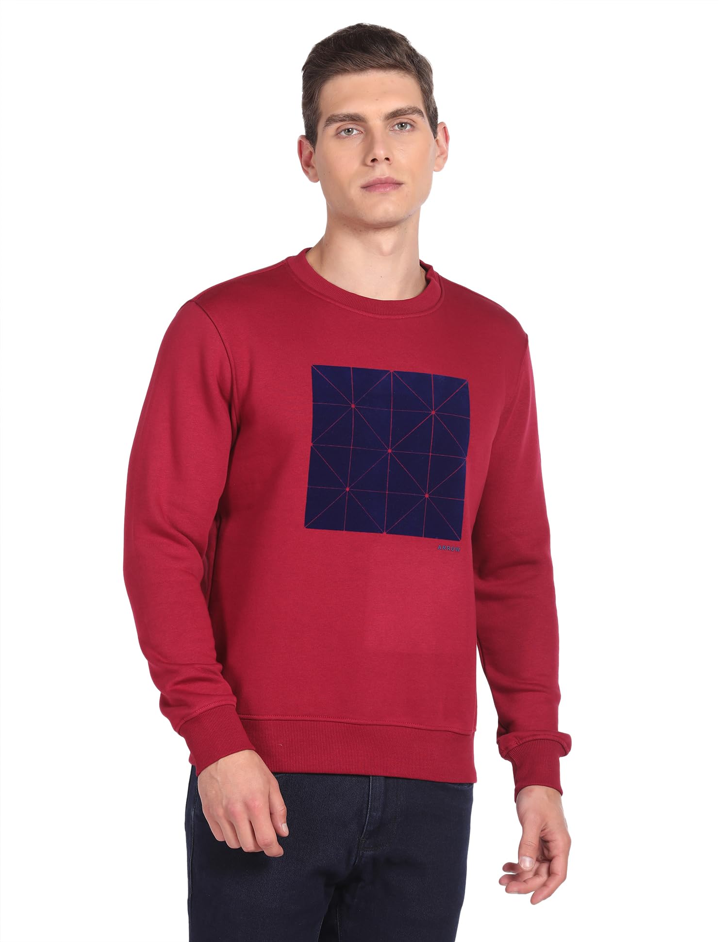 Men's Cotton Round Neck Sweatshirt-image-43