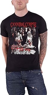 Cannibal Corpse T Shirt Butchered At Birth 2019 Band Logo Official Mens Black L