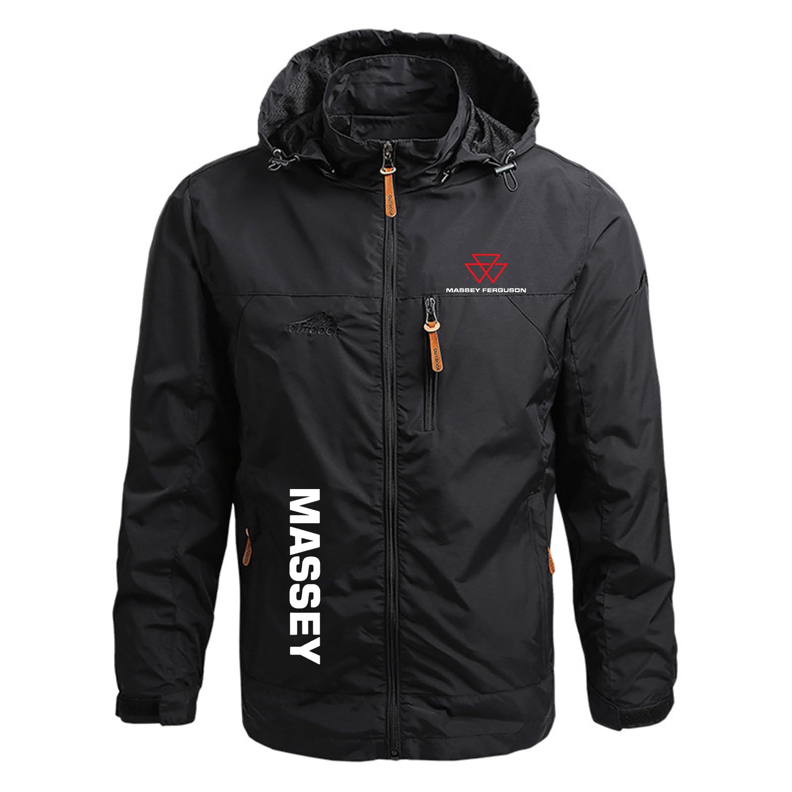 Męskie kurtki softshell bluzy z kapturem dla M.A.SS.EY płaszcz outdoorowy do biegania wiatrówka płaszcz przeciwdeszczowy lekka kurtka z kapturem topy