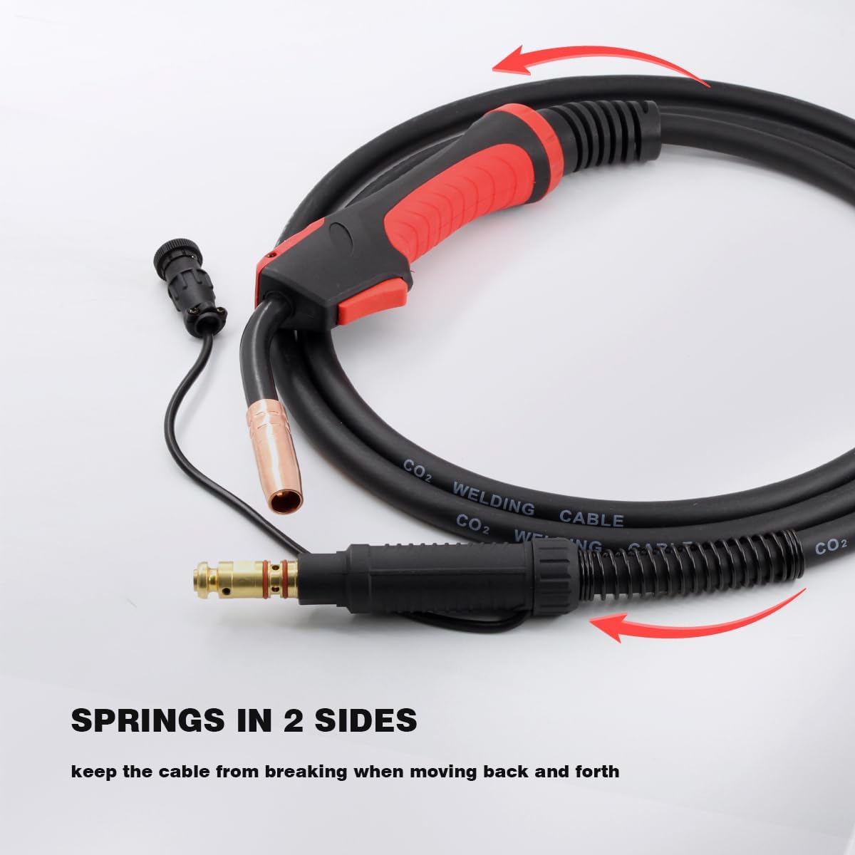 MIG Welding Gun K530-6 Magnum Torch Stinger 100Amp 10ft Replacement for Lincoln Magnum 100L K530-6 SP/Power MIG 140T 180T,Easy-Core/Pro-MIG/MIG Pak 140 180