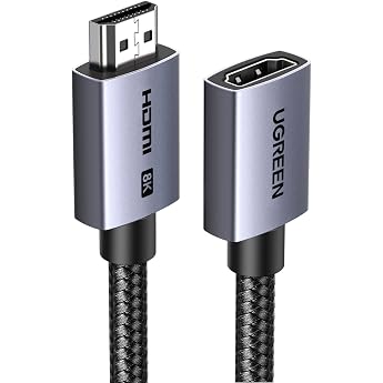UGREEN HDMI 2.1 Extension Cable 8K@60Hz 4K@240/144Hz 48Gbps 1M