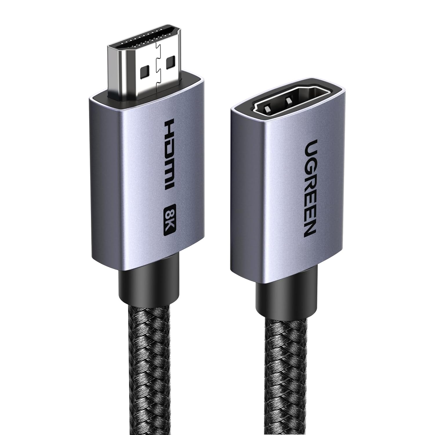 UGREEN Cavo di Prolunga HDMI 2.1 Maschio Femmina 8K 60Hz 4K 240Hz 48Gbps 1M