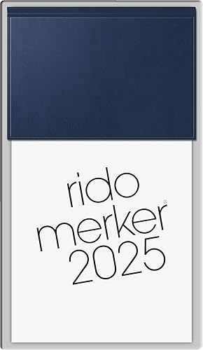 rido/idé Vormerkbuch Modell Merker (2025), 1 Seite = 1 Tag, 108 × 201 mm, 736 Se