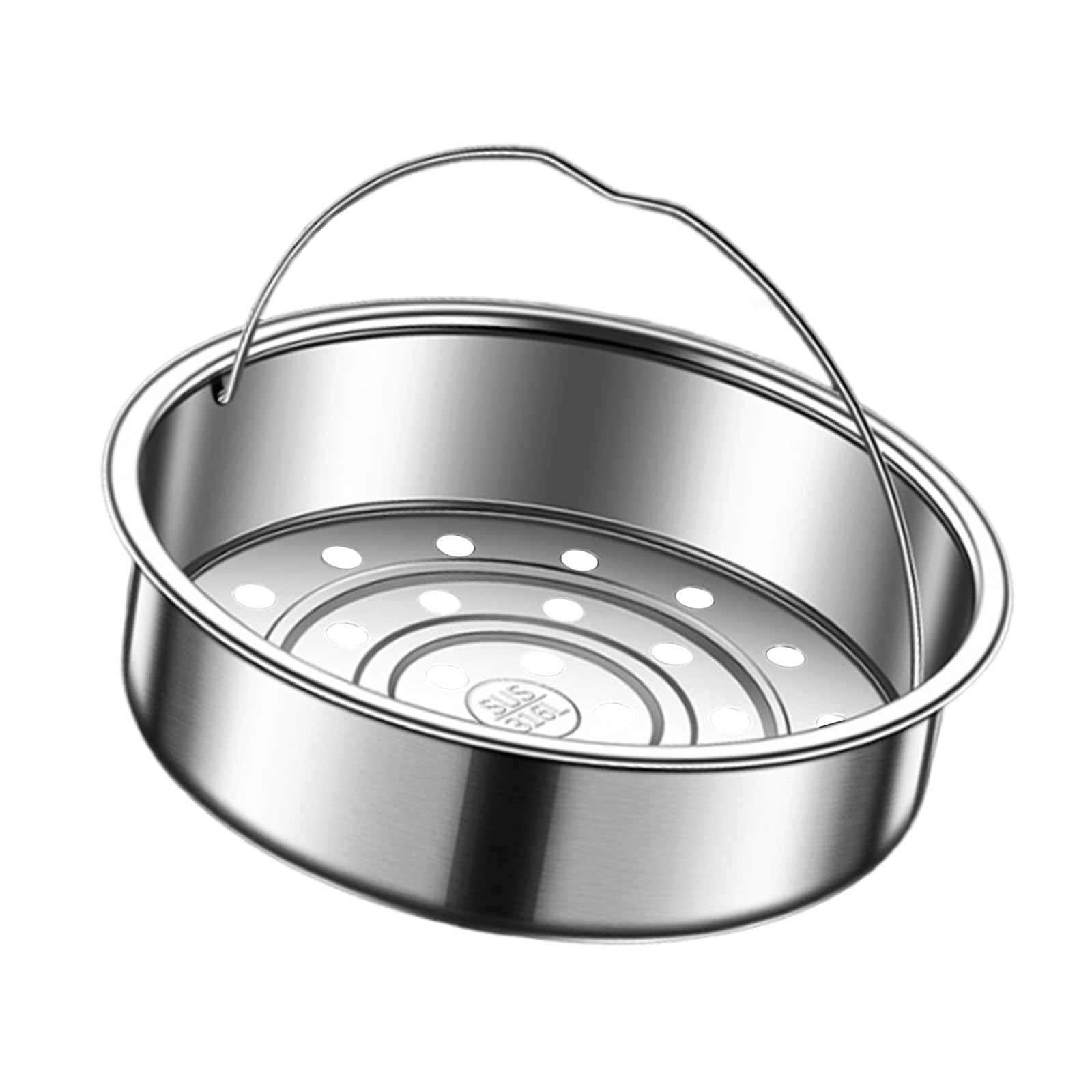 Yibozi Silver Stainless Steel Steamers Basket Rice Cooker Steaming Rack For Dim Sum And Dumplings Kitchen Tool For Cooking Lover