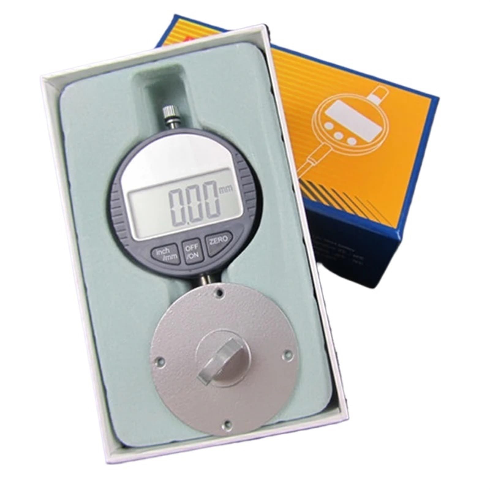 Comparatore Digitale elettronico Calibro Conversione Pollici/metrica 0-1 pollici/25,4 mm Indicatore sonda Digitale Indicatore di Prova quadrante Alta risoluzione