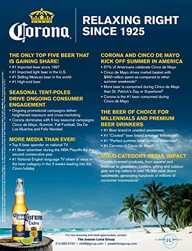 Vacu Vin Bottle Suit & Chill Indicator Corona Beer Accessory, One Size, Multicolor