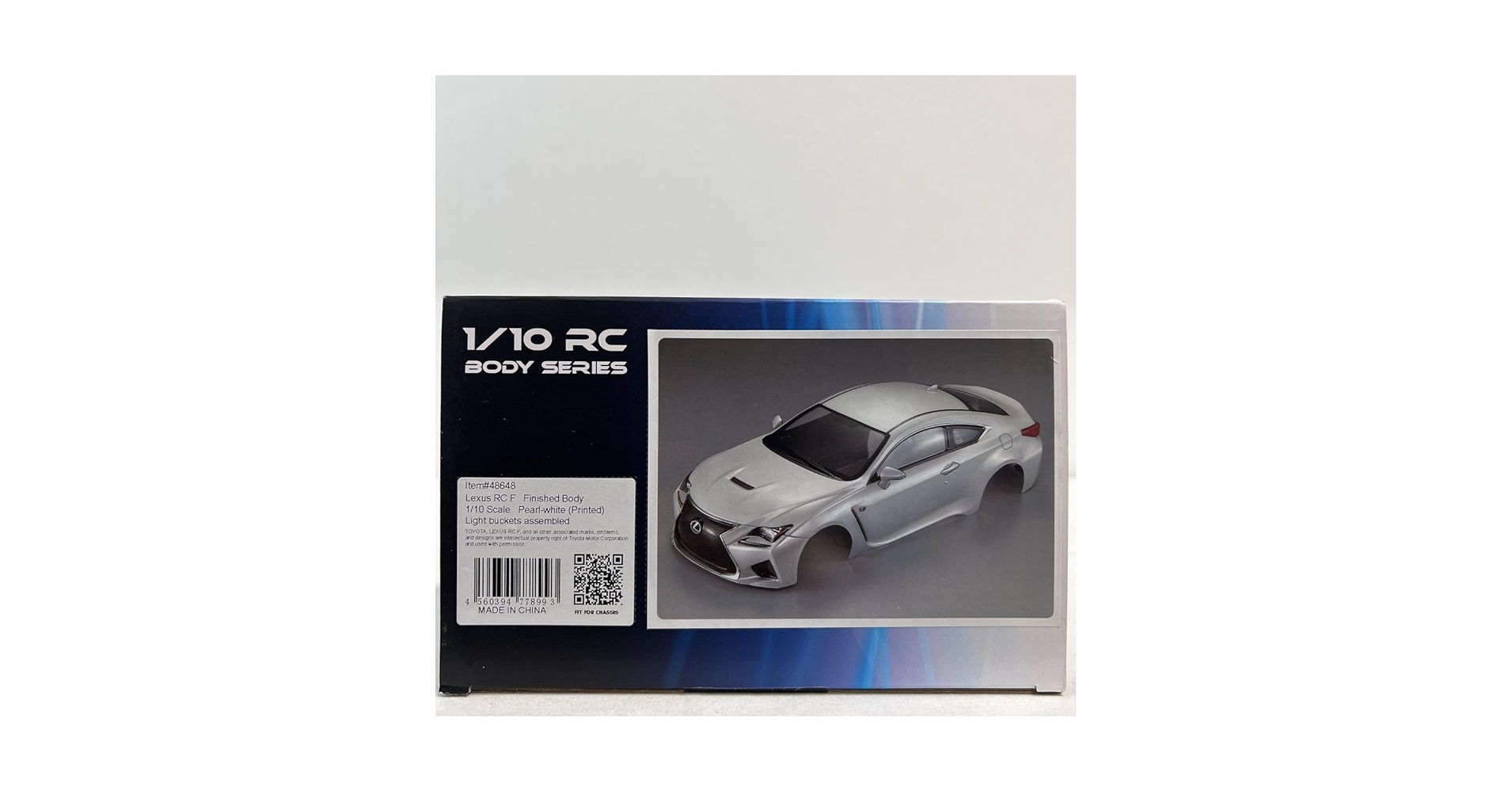 Amazon | killerbody 1/10 LEXUS RC F Pearl White Finished Body Amazon | killerbody 1/10 LEXUS RC F Pearl White Finished Body