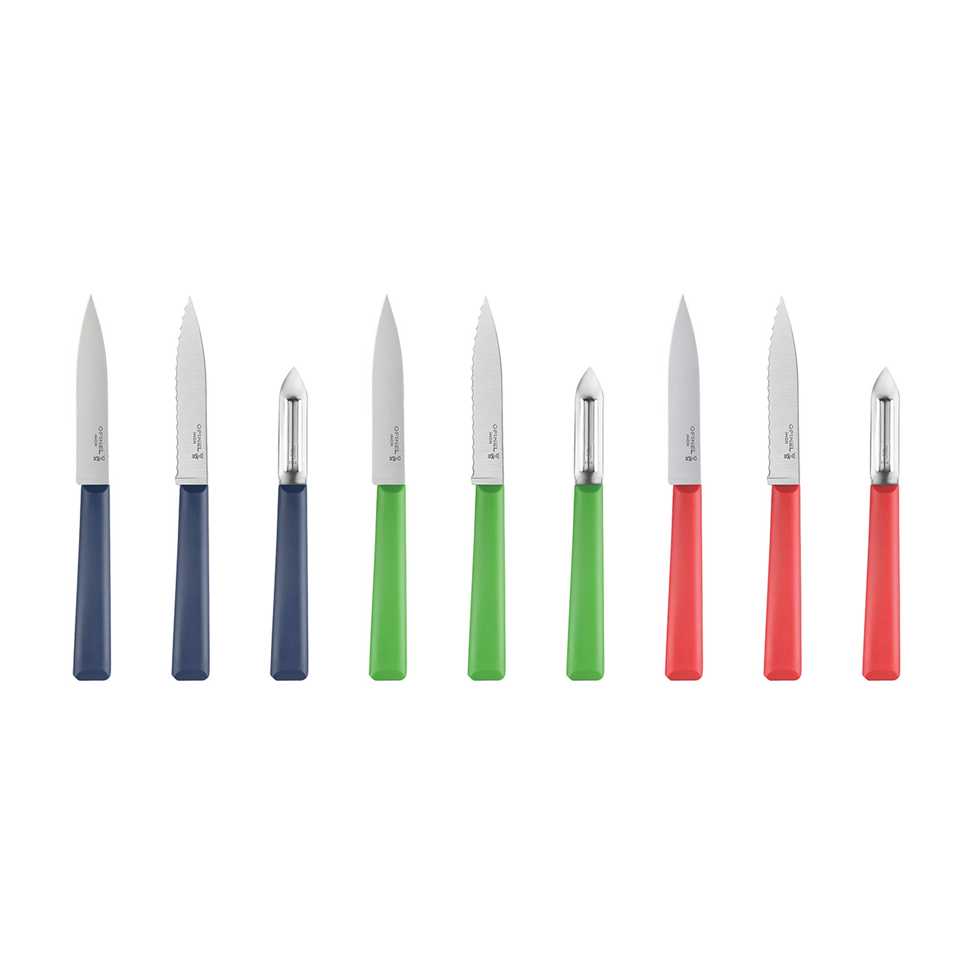 Opinel Essentiels Tırtıklı Soyma Bıçağı