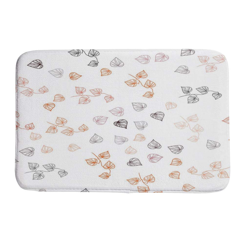 Tapis de bain super absorbant en polaire corail pour douche